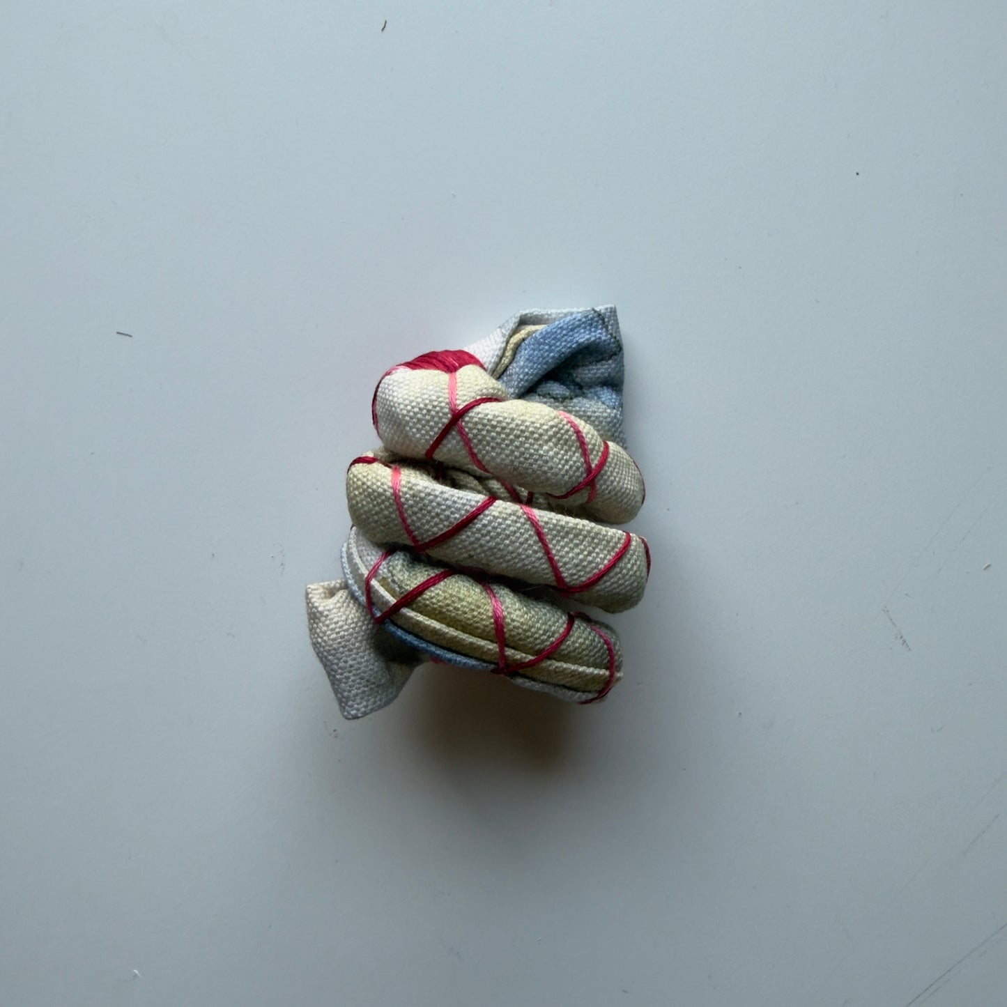 Palette Pastel Fully Wrapped Spiral Tie