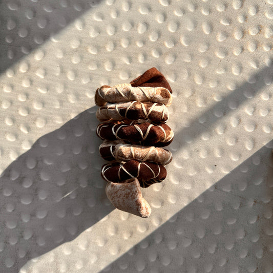 Cowgirl Fully Wrapped Spiral Tie