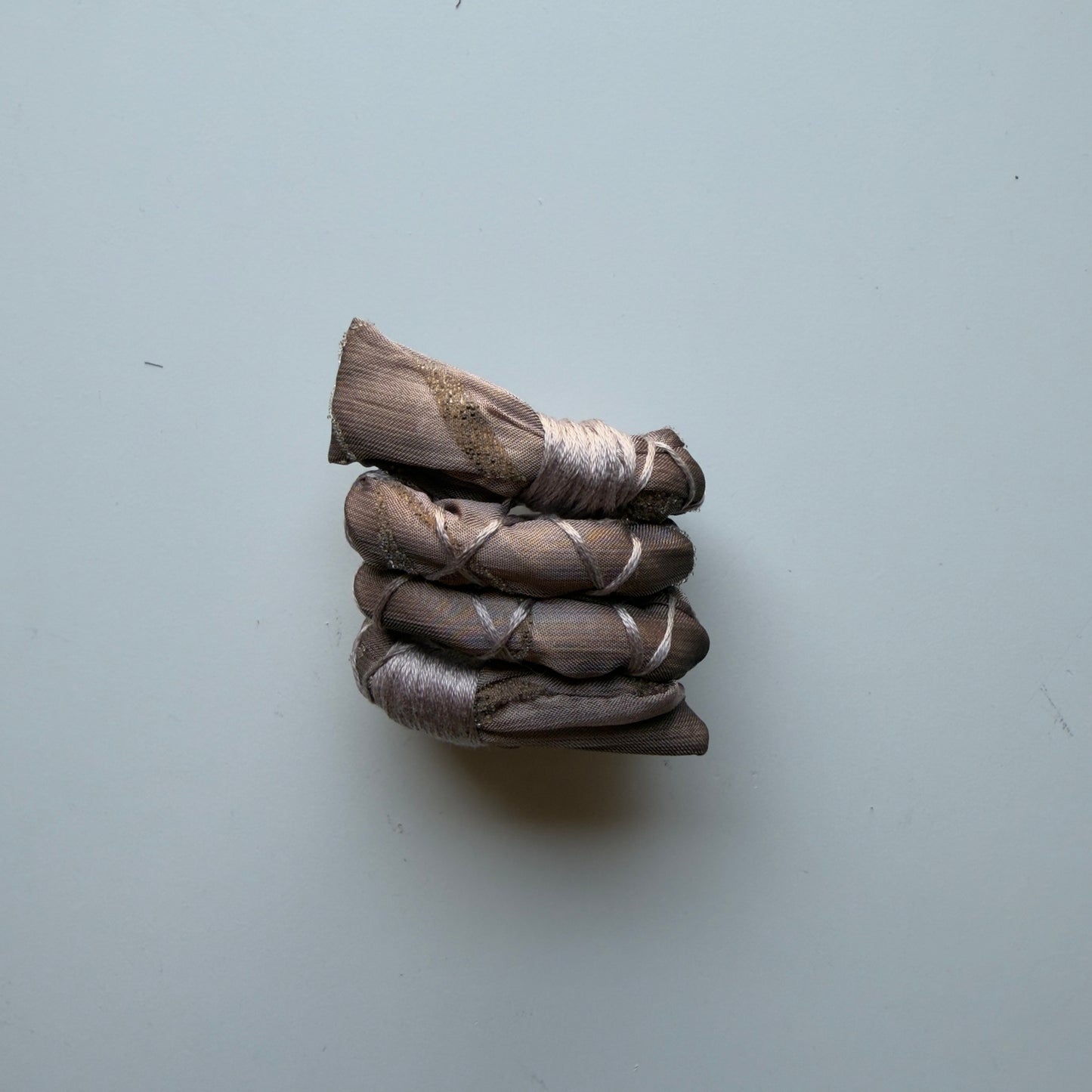 Lavender Bloom Fully Wrapped Spiral Tie