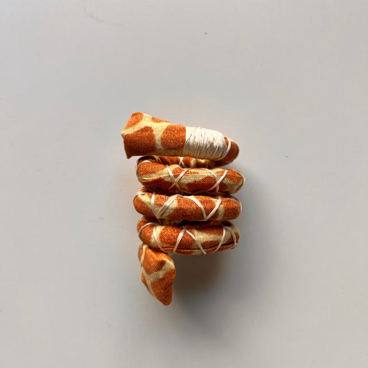 Jungle Fully Wrapped Spiral Tie