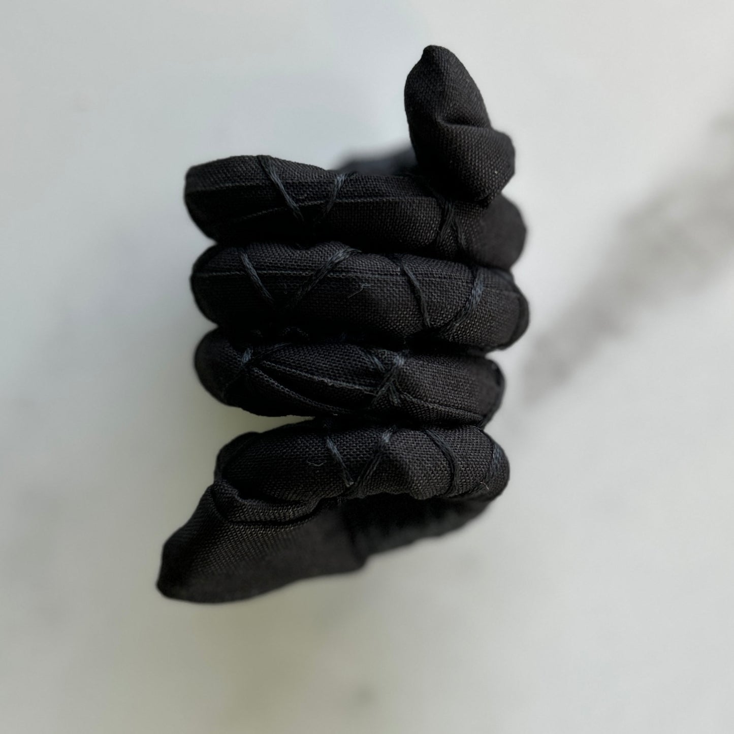 Onyx Fully Wrapped Spiral Ties
