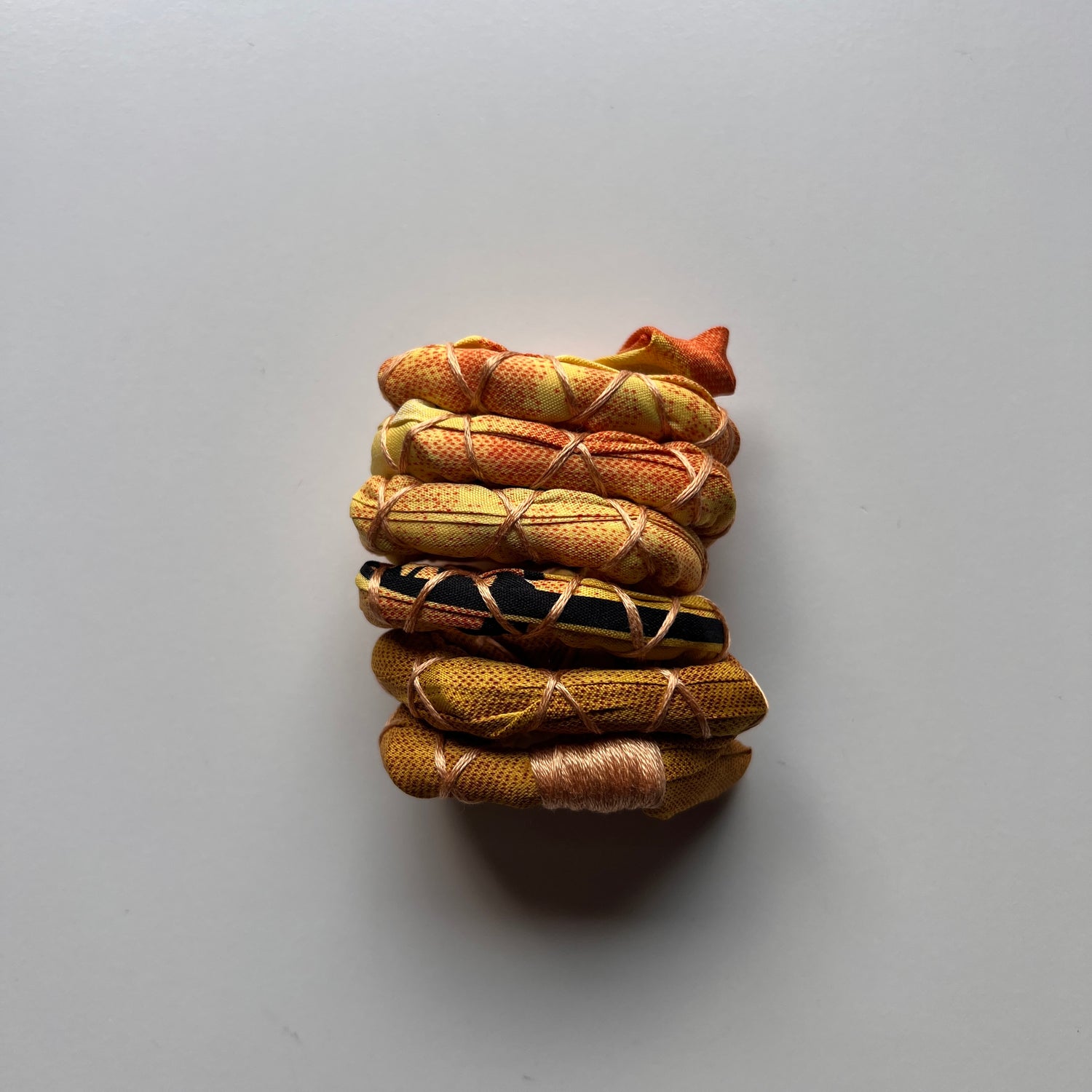 Akan Fully Wrapped Spiral Ties