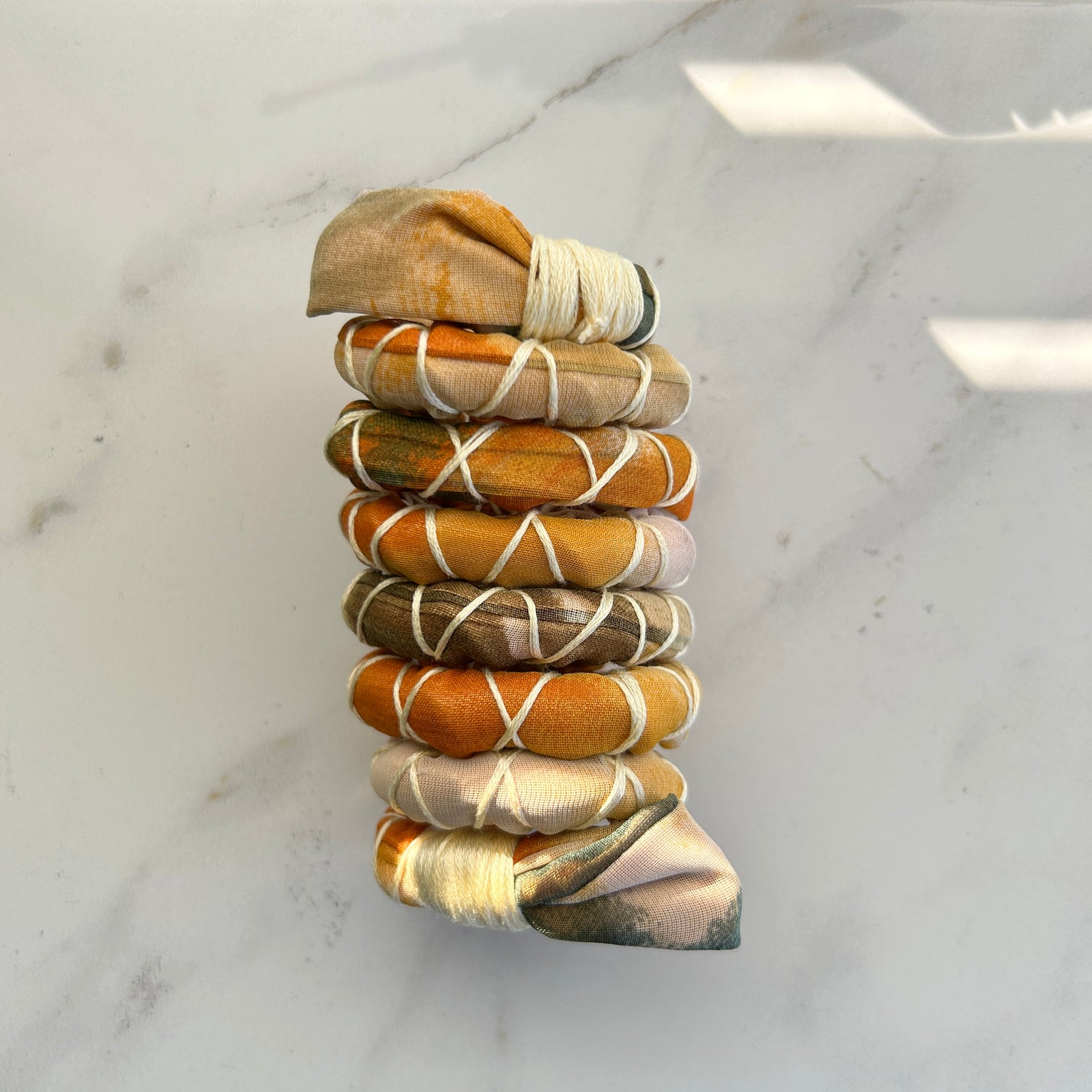 Palm Trees Fully Wrapped Spiral Tie