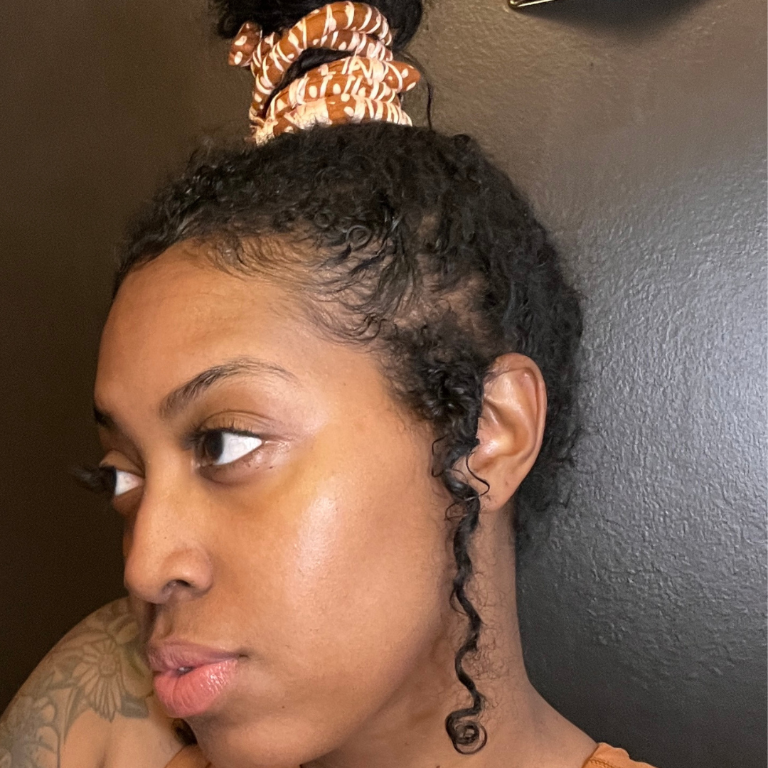 Nude Dots Fully Wrapped Spiral Ties