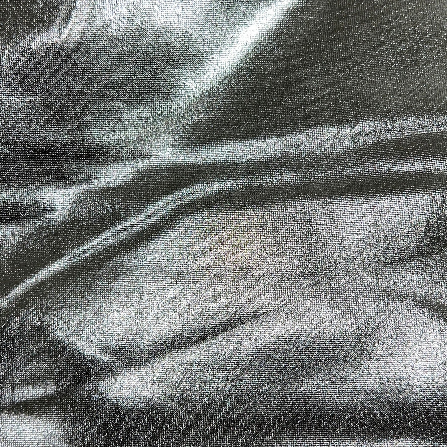Chrome Fully Wrapped Spiral Tie